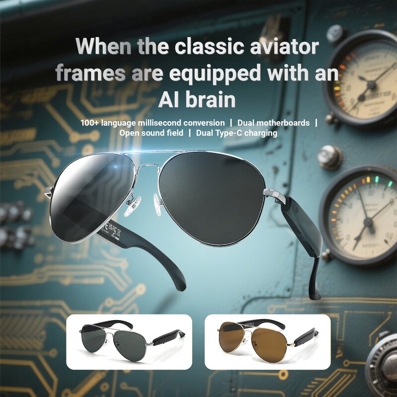 Bluetooth Smart Sunglasses Manufacturer - OEM/ODM Custom Polarized Sports Glasses Headphones