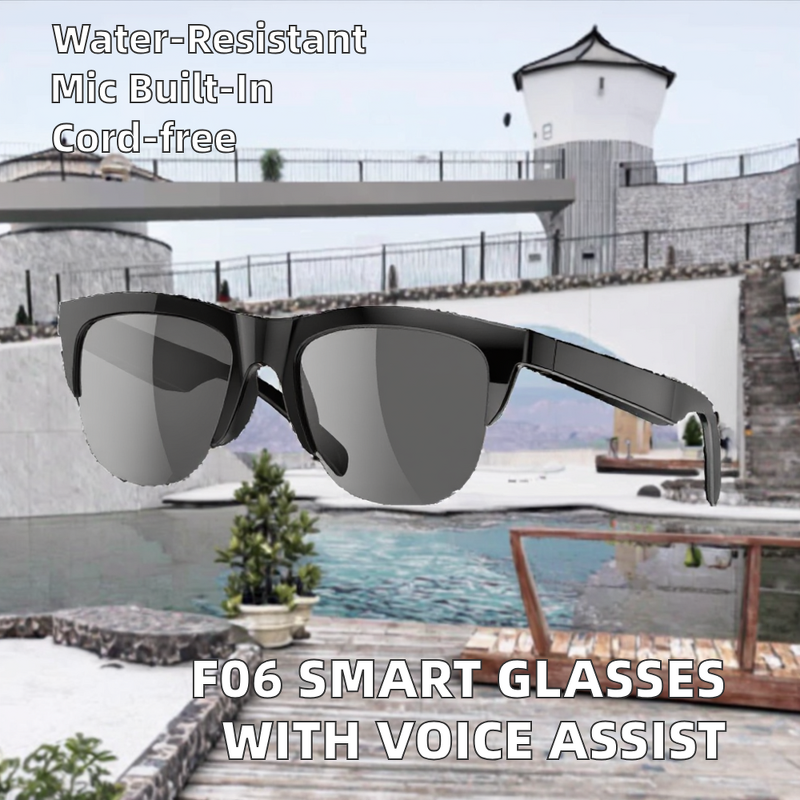 Smart Glasses Manufacturer - OEM/ODM Custom Waterproof Bluetooth Smart Glasses for Men Women