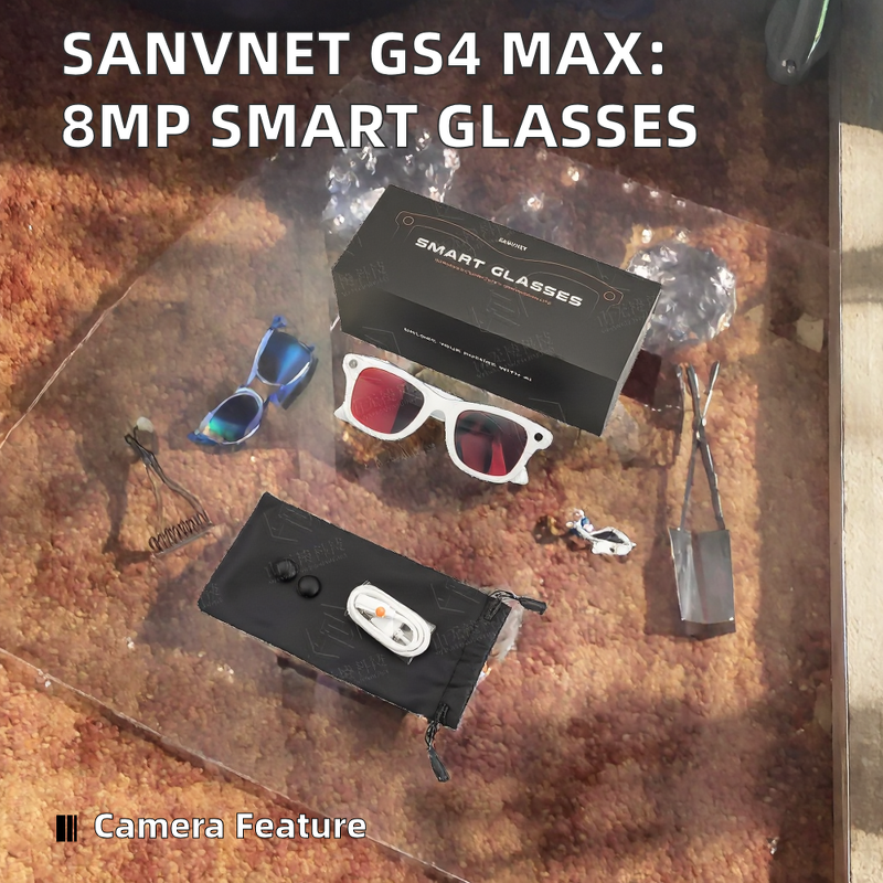 Smart Glasses Factory - OEM/ODM Custom IPX6 Waterproof Touch Voice Assistant USB Charging