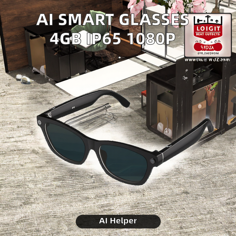 Smart Sunglasses Factory - OEM/ODM Custom 32GB Memory Video Recording ChatGPT Glasses