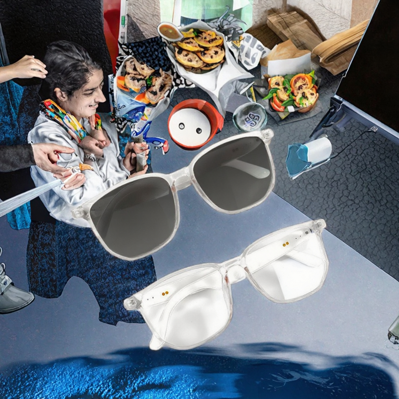 Smart Glasses with Camera Factory - OEM/ODM Custom Wearable Headset Bluetooth Call AI Photo