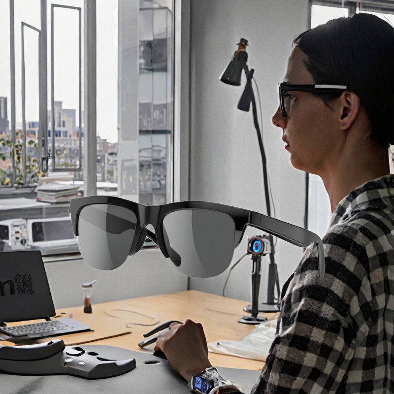 Smart Glasses Manufacturer - OEM/ODM Custom Waterproof Bluetooth Smart Glasses for Men Women