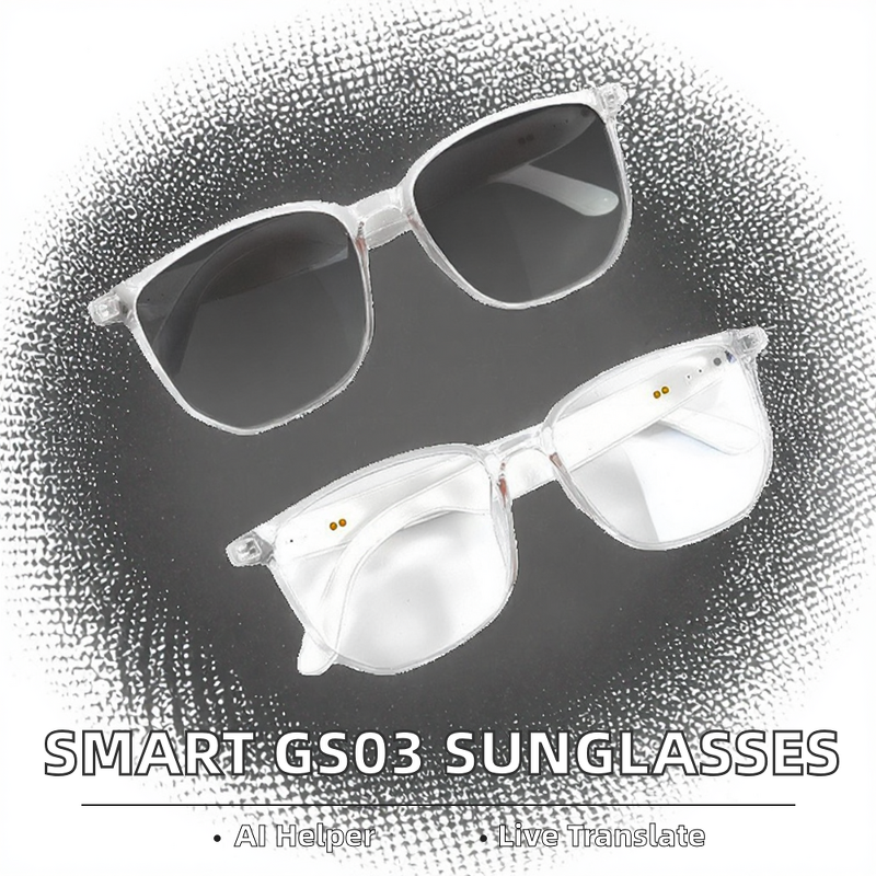 Smart Glasses with Camera Factory - OEM/ODM Custom Wearable Headset Bluetooth Call AI Photo