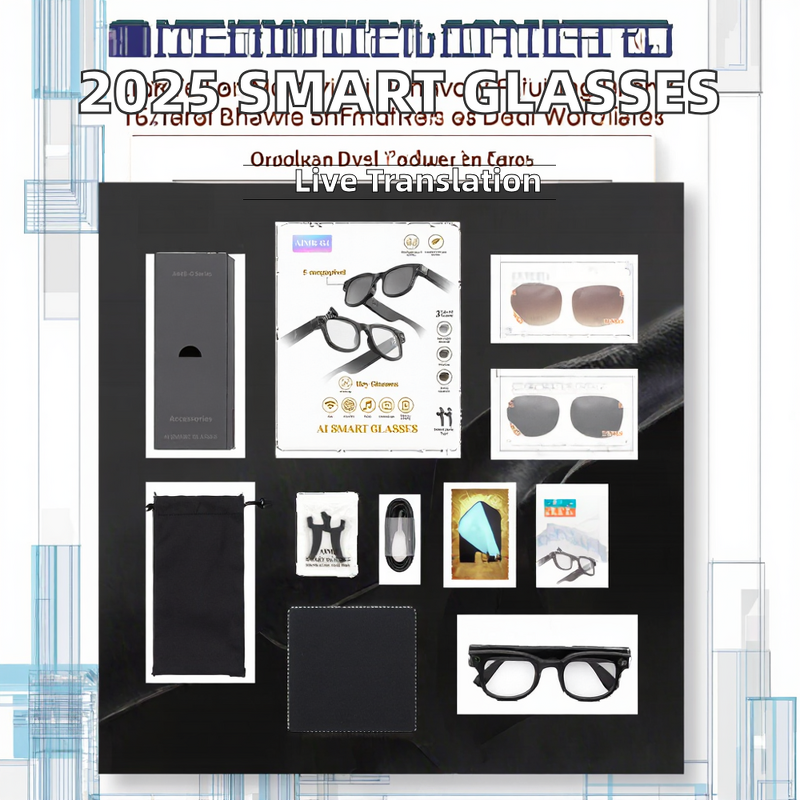 Smart Glasses Manufacturer - OEM/ODM Custom Men Women Wireless Audio Video Recording Glasses