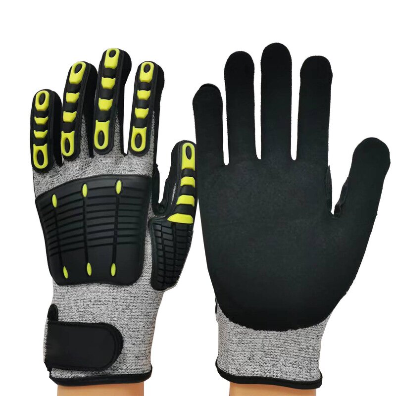 Cut Resistant Gloves Source Factory - Heavy Duty TPR Anti-Impact Safety Gloves