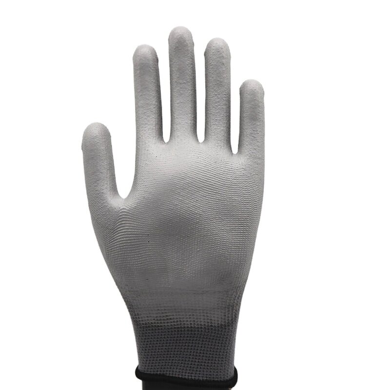Hand Protection Gloves Manufacturer - Premium Custom Black PU Coated Work Gloves