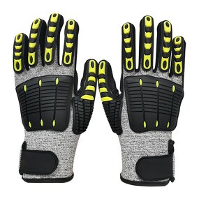 Oilfield Safety Gloves Manufacturer - ODM TPR Anti-Impact Cut Resistant Work Gloves