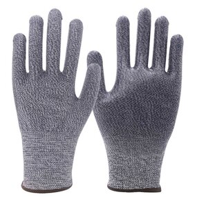 Cut Resistant Food Gloves Factory - Silicone Coating Level 5 Oyster Shucking Meat Cutting Gloves