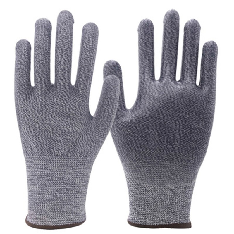 Cut Resistant Food Gloves Factory - Silicone Coating Level 5 Oyster Shucking Meat Cutting Gloves