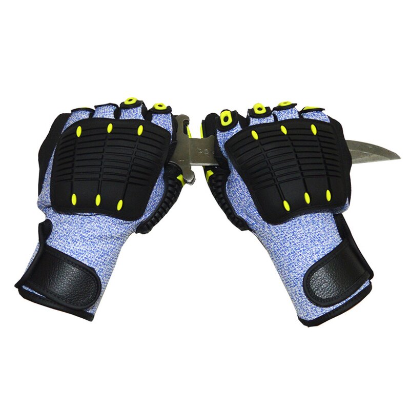 Anti-Impact Safety Gloves Factory - Heavy Duty TPR Cut Resistant Nitrile Work Gloves