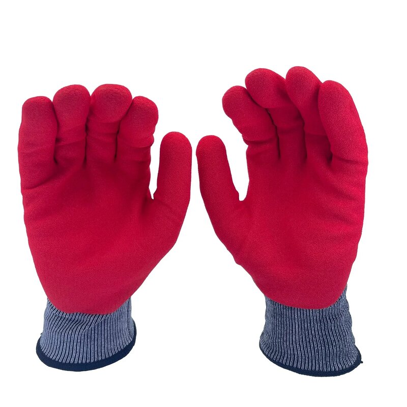 Nitrile Coated Cut Resistant Gloves Manufacturer - Colorful Construction Level 5 Anti Cut Gloves