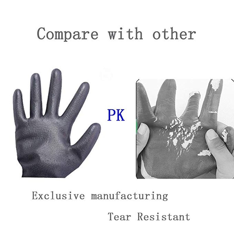 Gardening Gloves Manufacturer - Lightweight PU Coated Dipped Hand Protective Gloves