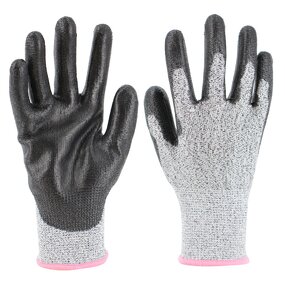 Cut Resistant Gloves Factory - ANSI A5 A7 PU Coated HPPE Anti Cut Hand Protection Gloves
