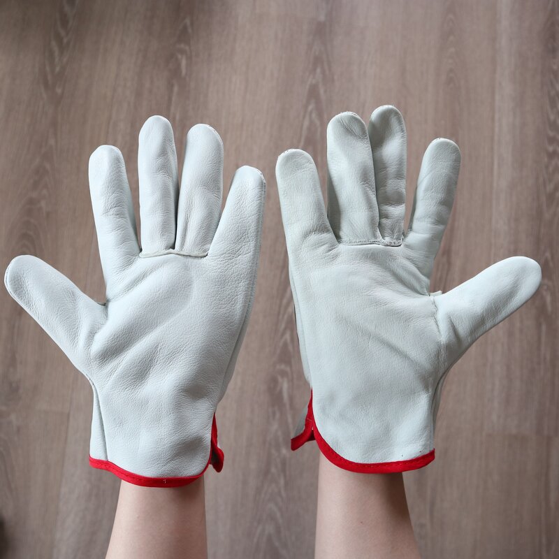 TPR Protective Gloves Factory - Custom Anti-Impact Leather Welding Safety Work Gloves