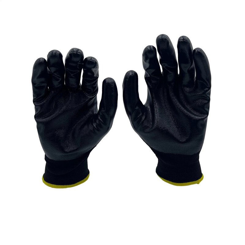 Nitrile Work Gloves Factory - OPTIMA Oil Resistant Safety Hand Construction Garden Gloves