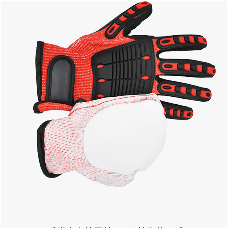 TPR Knuckle Gloves Manufacturer - Wholesale HPPE Anti-Impact Nitrile Safety Gloves