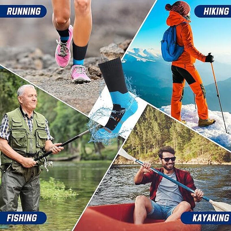 Waterproof Athletic Socks Manufacturer - Durable Thermal Outdoor Embroidery Socks