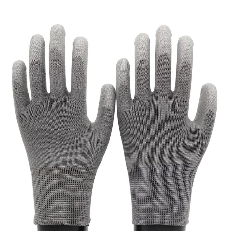 Hand Protection Gloves Manufacturer - Premium Custom Black PU Coated Work Gloves