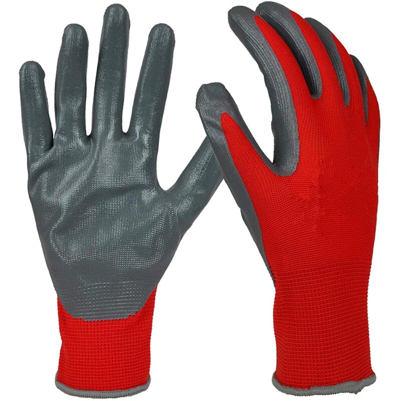 Industrial Nitrile Gloves Factory - EN388 4131 Safety Clean Room Work Gloves