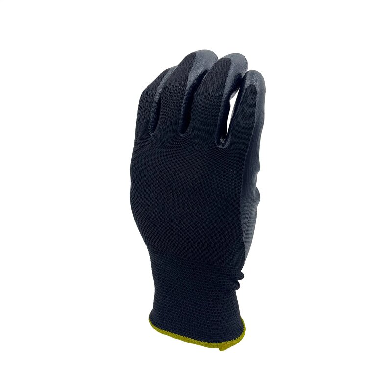 Work Gloves Factory - Smooth Nitrile Coated Seamless Knit Firm Grip Gloves