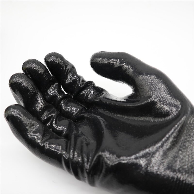 Waterproof Nitrile Gloves Manufacturer - Full Coated Oil Resistant Clean Room Safety Gloves