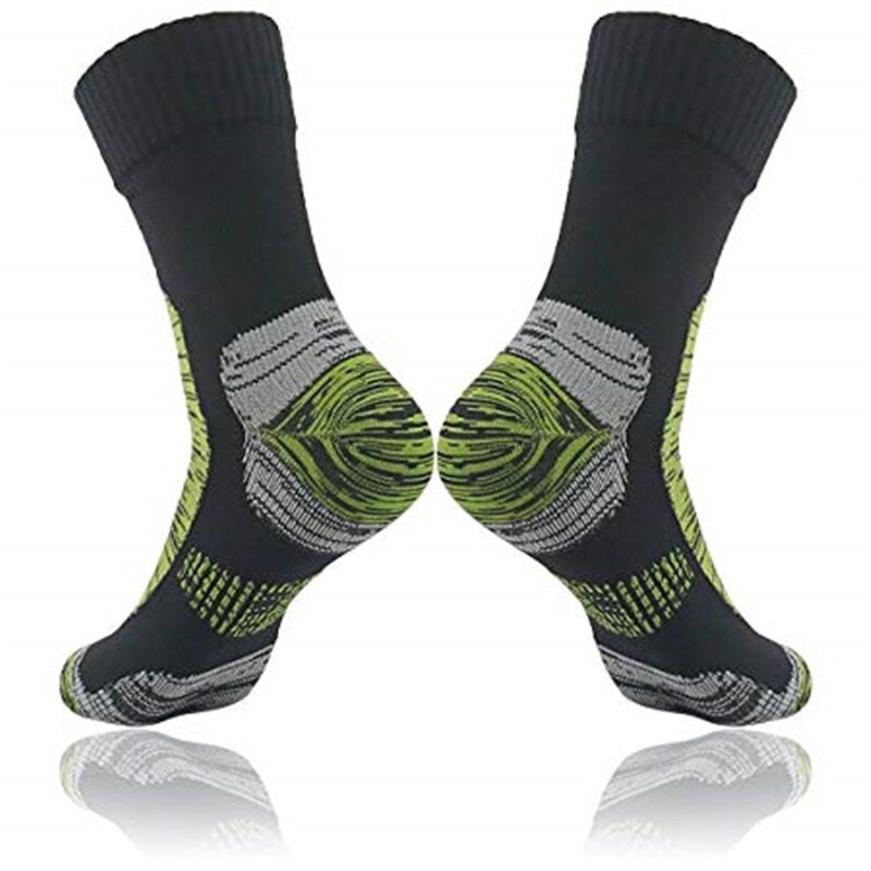 Waterproof Hiking Socks Manufacturer - Custom Logo High Elastic Anti-slip Sport Crew Socks