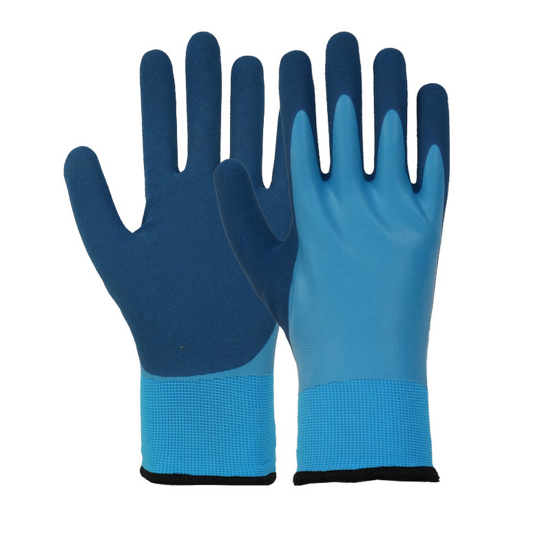 Winter Work Gloves Manufacturer - Terry Liner Latex Fully Coated Waterproof Cold Weather Gloves