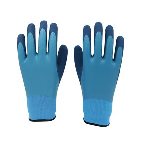 Winter Work Gloves Manufacturer - Anti-freezer Acrylic Terry Brushed Rubber Latex Coated Gloves