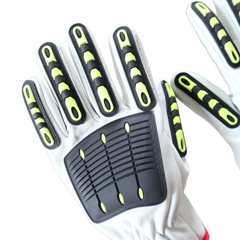 Industrial Work Gloves Manufacturer - Heavy Duty TPR Synthetic Leather Safety Gloves