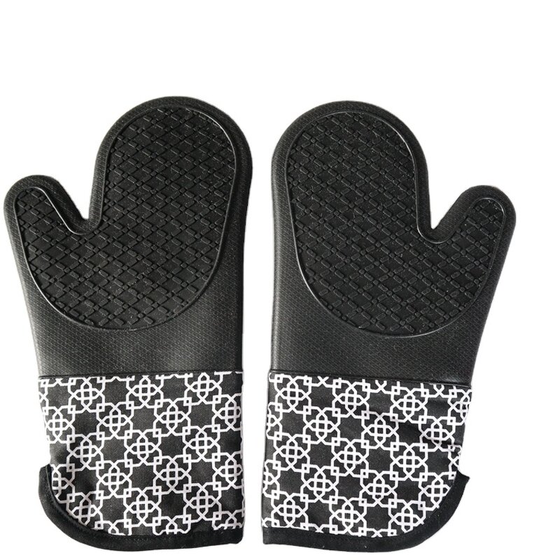 BBQ Gloves Factory - Silicone Oven Kitchen Cooking Heat Resistant Barbecue Gloves