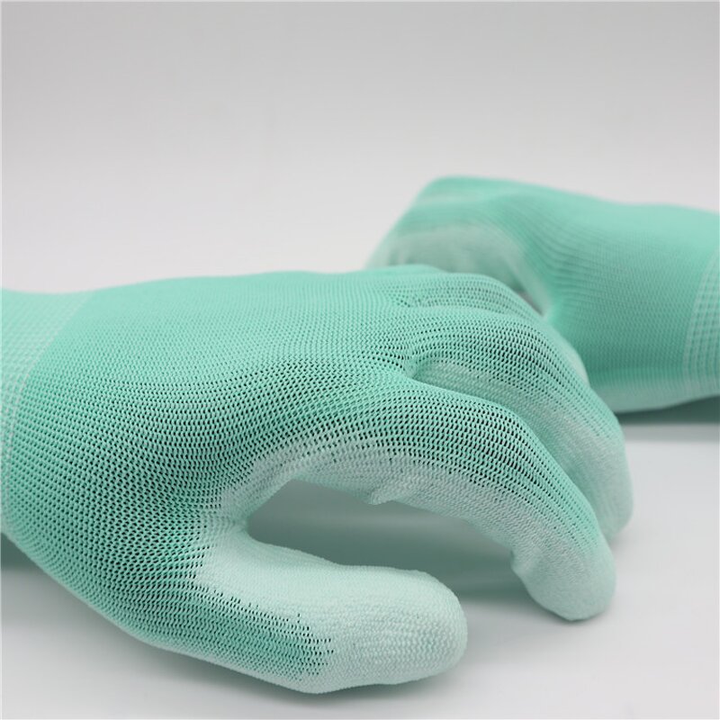 PU Protective Gloves Factory - Color Optional Logo Printing Safety Gloves