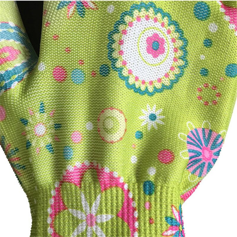 Workout Gloves Factory - Color Printing PU Garden Gloves