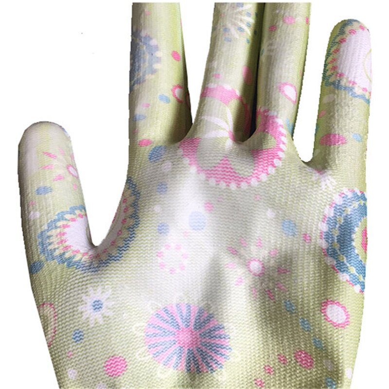 Workout Gloves Factory - Color Printing PU Garden Gloves