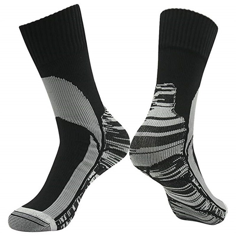 Waterproof Hiking Socks Manufacturer - Custom Logo High Elastic Anti-slip Sport Crew Socks