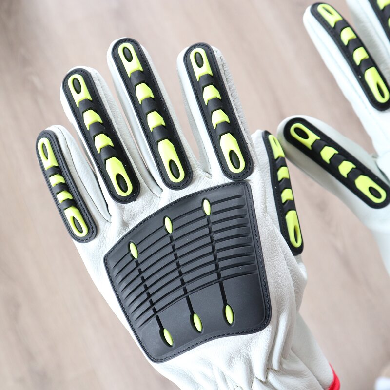 TPR Protective Gloves Factory - Custom Anti-Impact Leather Welding Safety Work Gloves
