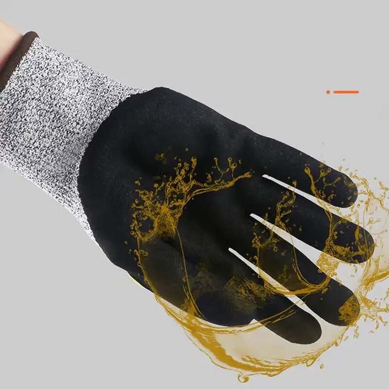 Anti Impact Gloves Manufacturer - Heavy Duty TPR Industrial Oilfield Rescue Gloves
