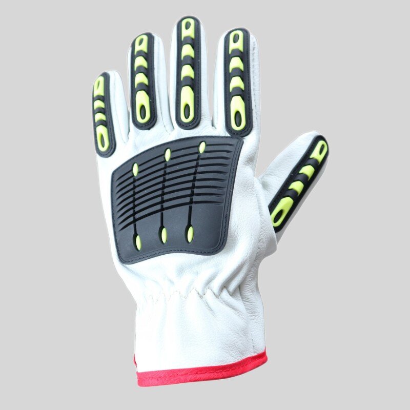 Leather Welding Gloves Factory - Custom Heavy Duty TPR Mechanic Gloves