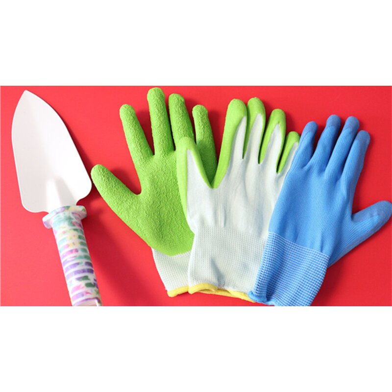 Kids Garden Gloves Factory - High Quality Latex Coated Anti Slip Gloves
