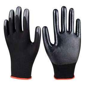 Construction Gloves Manufacturer - 13G EN388 Nitrile Handling Wear Protective Gloves