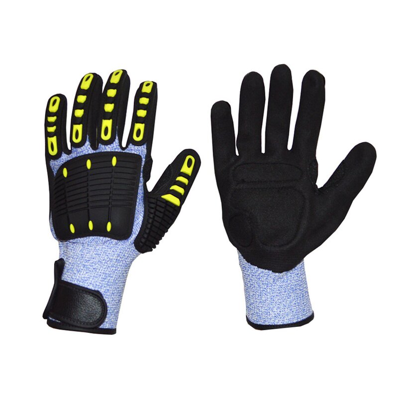 Anti-Impact Safety Gloves Factory - Heavy Duty TPR Cut Resistant Nitrile Work Gloves