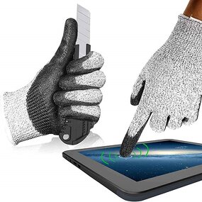 Cut Resistant Gloves Manufacturer - HPPE PU Coated Level 5 Glass Handling Safety Gloves