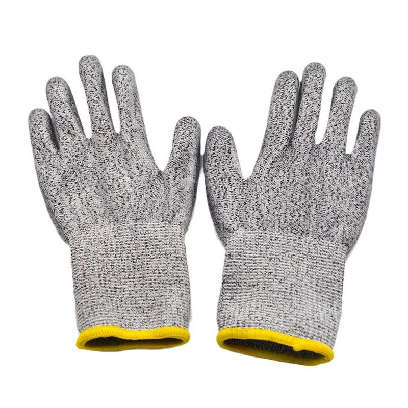 Cut Resistant Food Gloves Factory - Silicone Coating Level 5 Oyster Shucking Meat Cutting Gloves