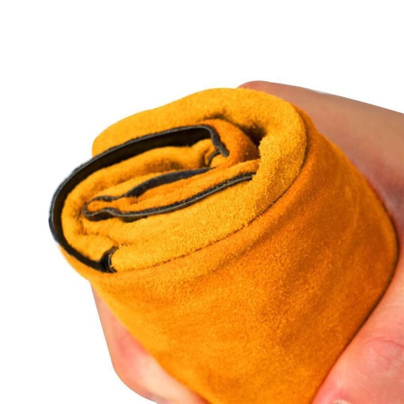 Welding Gloves Manufacturer - Cow Split Leather Fireproof Fire Resistant Safety Gloves