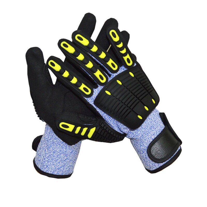 Anti-Impact Safety Gloves Factory - Heavy Duty TPR Cut Resistant Nitrile Work Gloves
