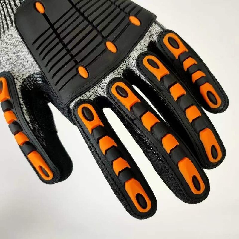 Anti Vibration Gloves Factory - Construction Carpentry Impact Mechanic TPR Gloves