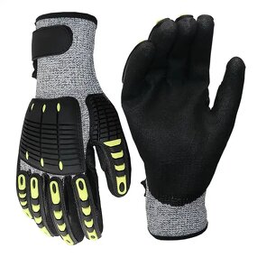 Anti Impact Gloves Manufacturer - Heavy Duty TPR Industrial Oilfield Rescue Gloves
