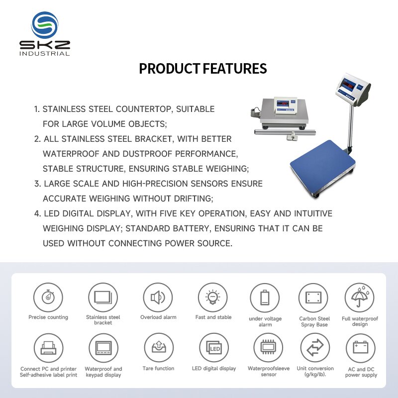 Digital Weighing Scales Factory - OEM/ODM Custom Labeling Scale Digital Weighing Scales Indicator Code Table Scales