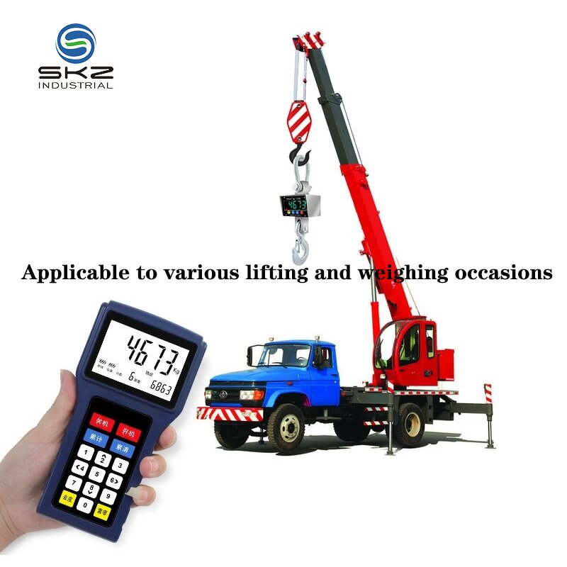 Crane Scale Manufacturer - OEM/ODM Custom Wireless 300kg 500kg Hanging Scale Waterproof Stainless Steel Digital
