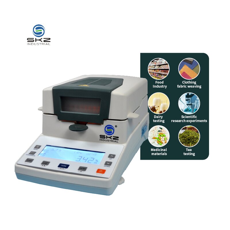 Moisture Analyzer Manufacturer - OEM/ODM Custom Pharmaceutical Feed Halogen Lamp Moisture Analyzer for Feed Mill