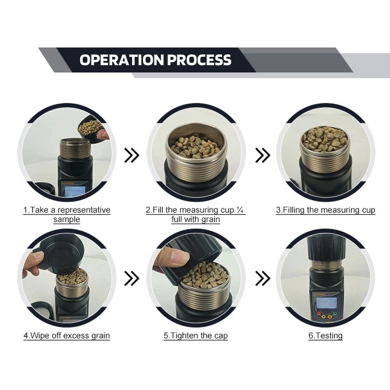 Moisture Meter Manufacturer - OEM/ODM Custom Handheld Digital Moisture Analyzer for Grain